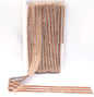 Rose Gold & Silver Striped Rhinestone Trim – Per Yard