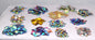 50-Piece Mixed AB Rhinestone Set – Iridescent Shapes Assortment